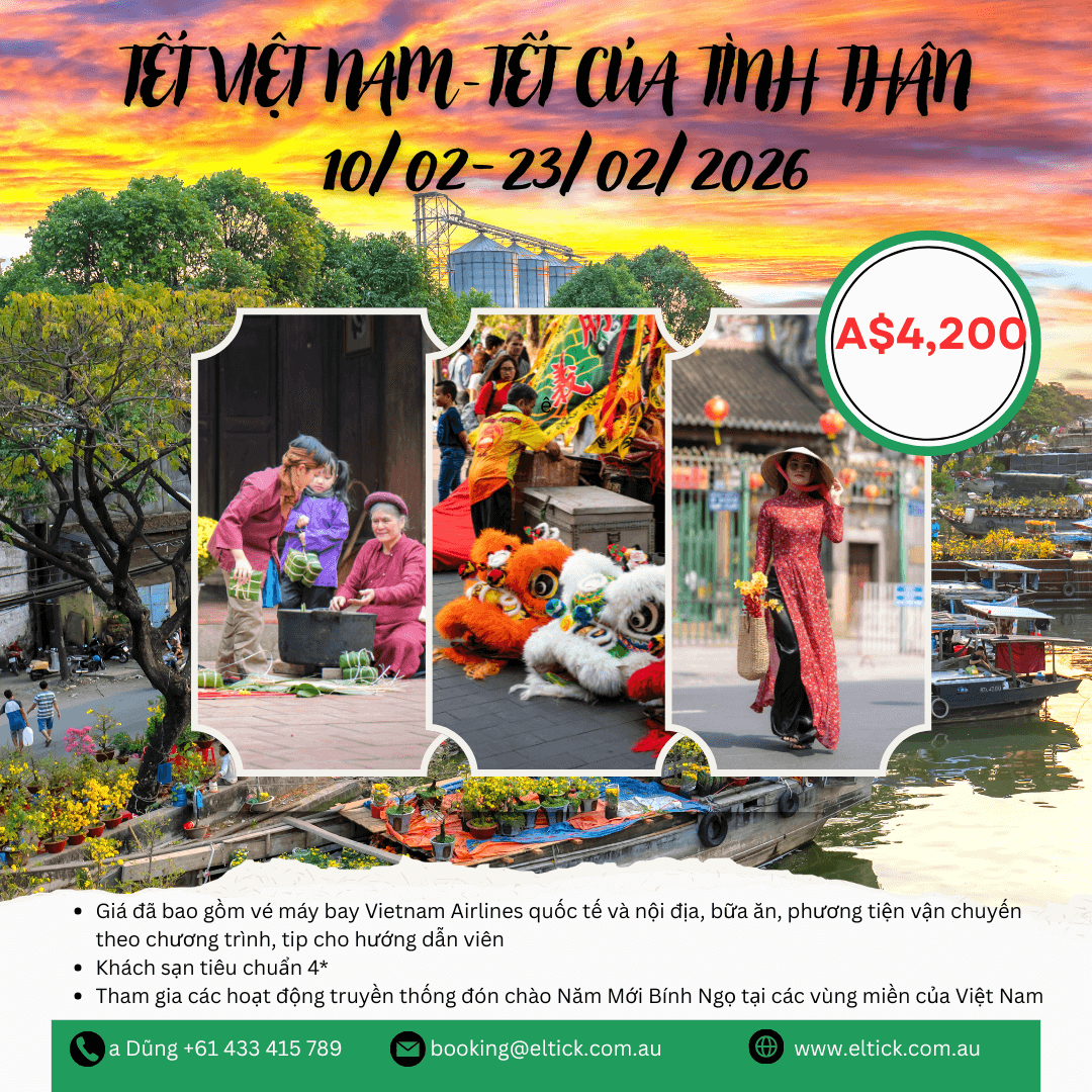 VIỆT NAM - Tết nguyên đán 2026. Tết Việt - Tết sum vầy - Tết của tình thân